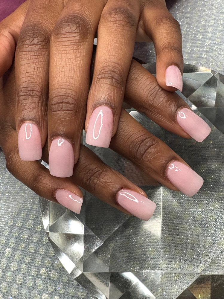 Acrylic Fullset W/gel Polish