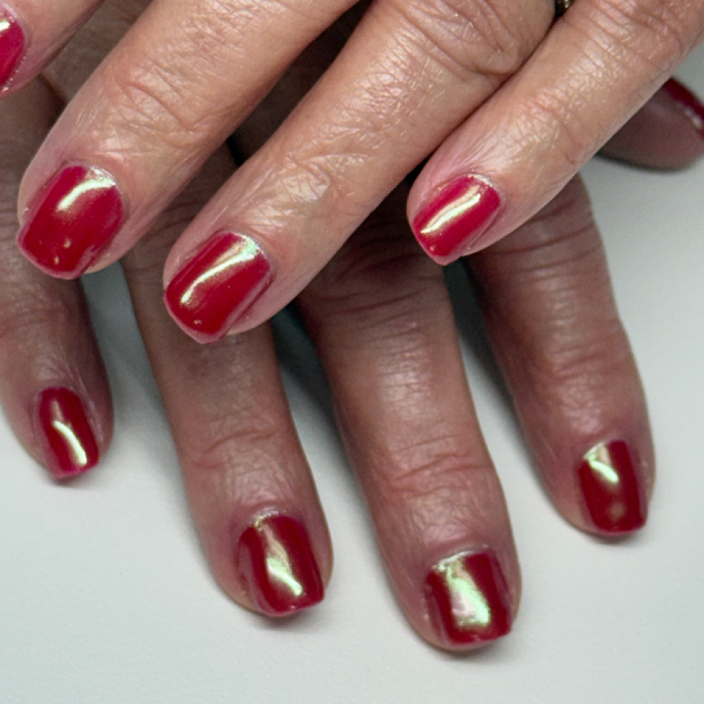 Chrome at Pampered In Paradise Nails in Radcliff, KY