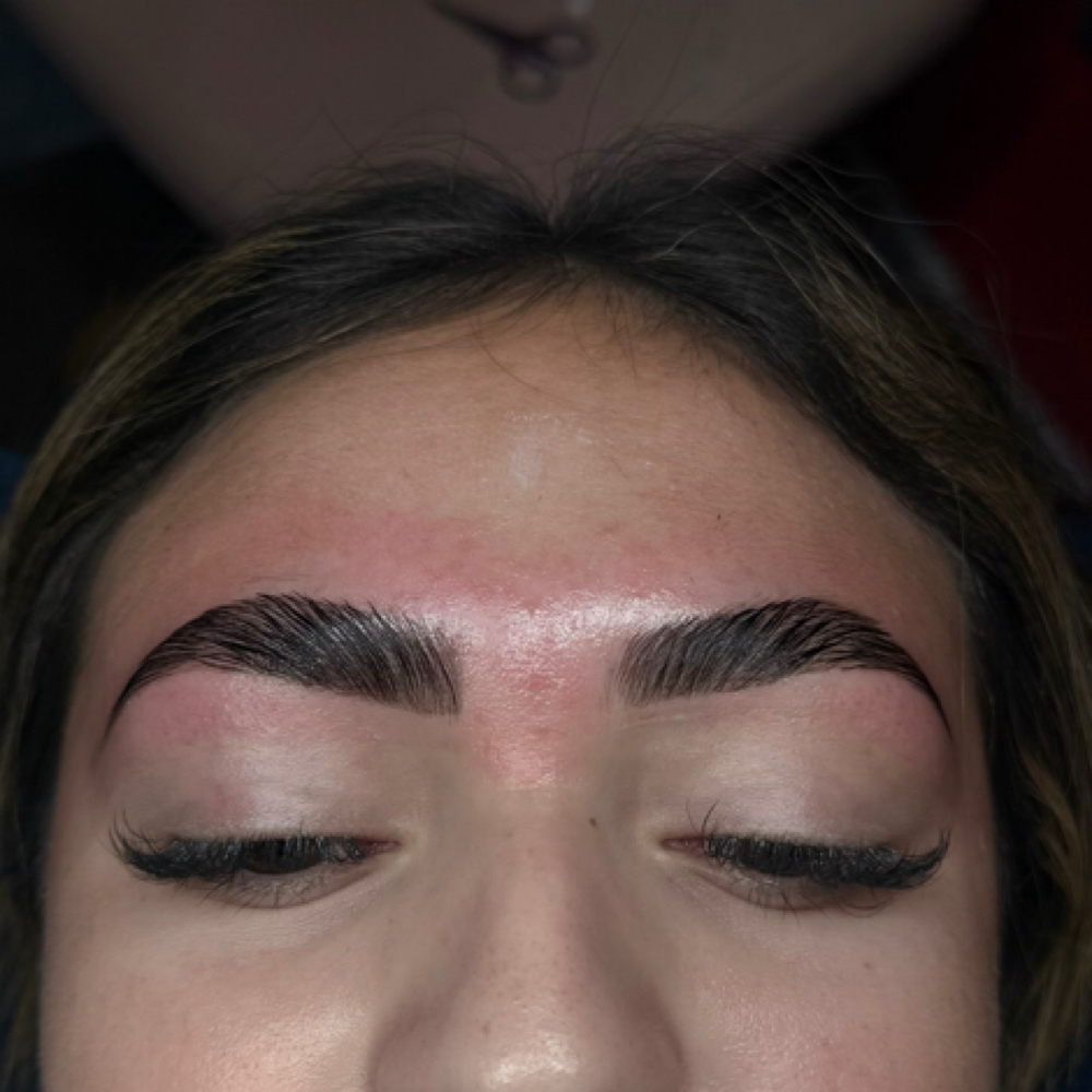 Brow Lamination at GabsNailedThat Esthetics in Amarillo, TX