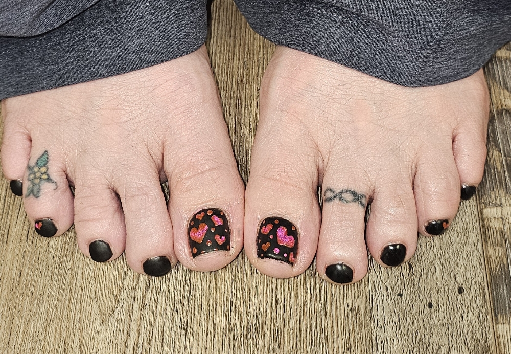 Pedicure With Gel Polish