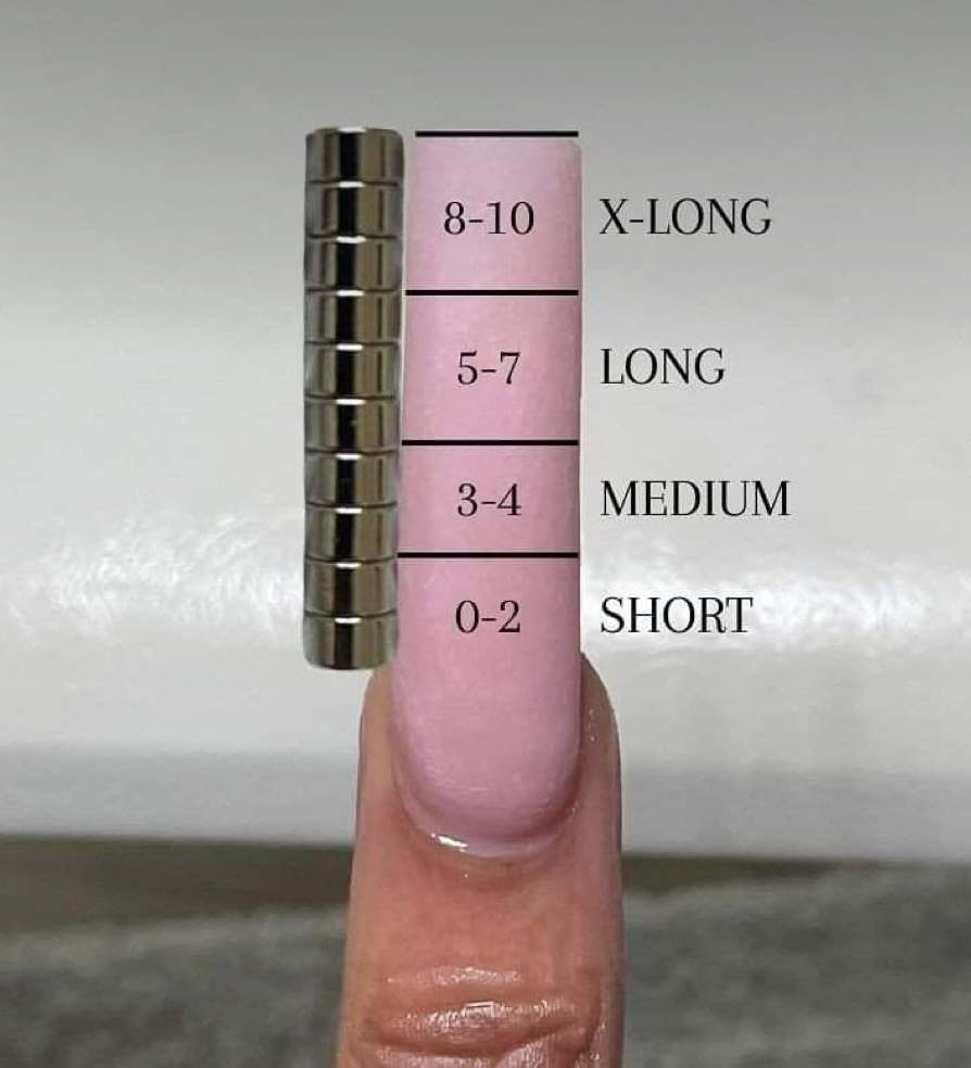 Acrylic Nails Small(1-2 Magnets) at Gavs.beautybar in Santa Maria, CA