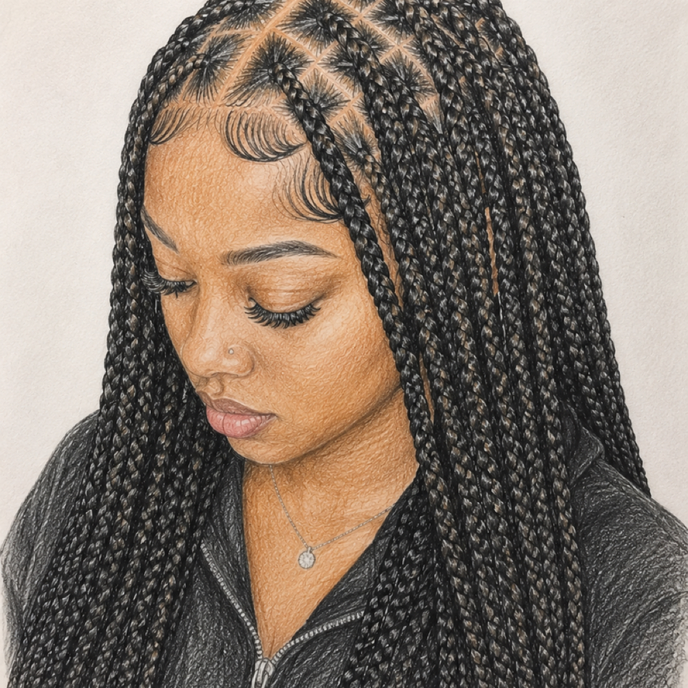 Knotless Braids at KayBraids