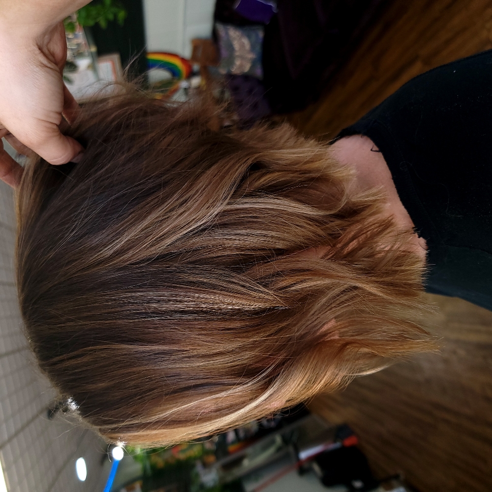 Color/Blonding Short Hair