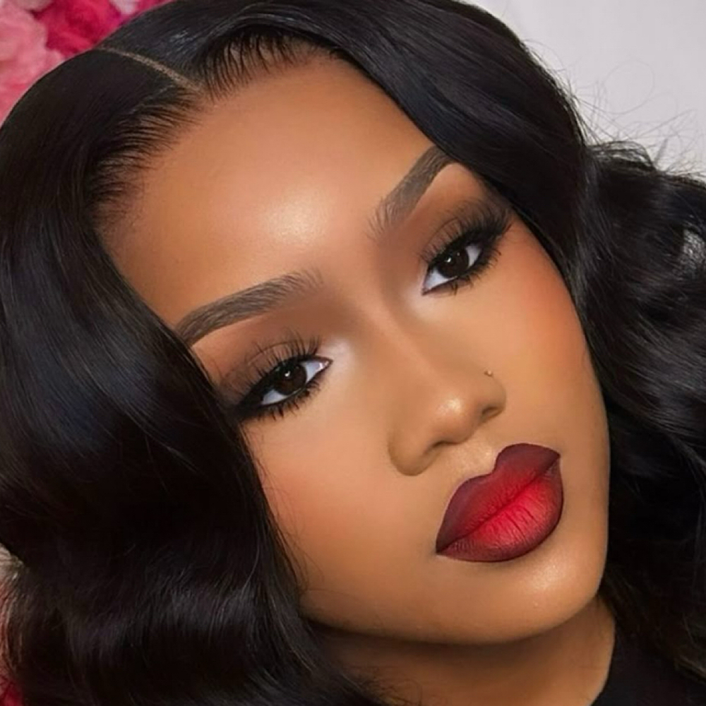 "Sexy" Smokey Eye Red Lip Combo at Impeccable Beauty in Clarksville, TN