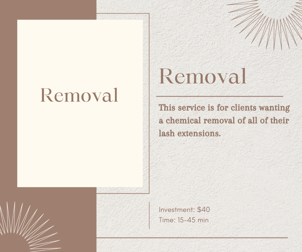 Removal