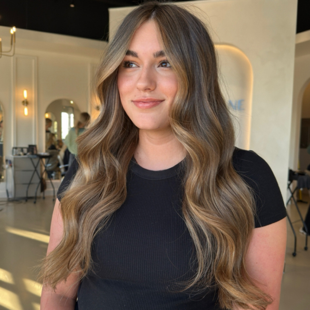 The Brunette Babe at Natalie X Hair Co in Sarasota, FL