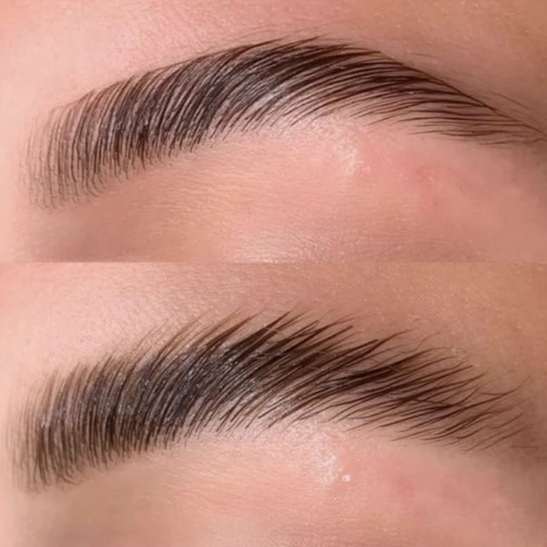 Brow Lamination at Enhanced Esthetics by EmMUA in Marietta, OH
