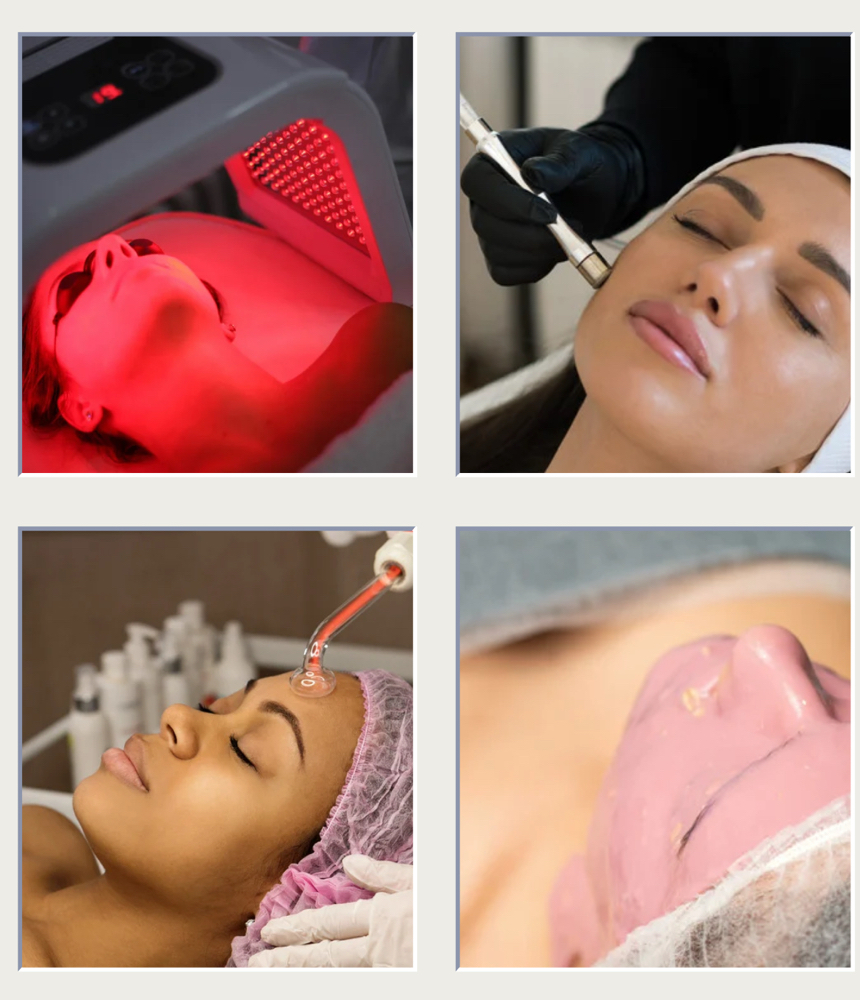 Book Your Shed+Glow Facial Four