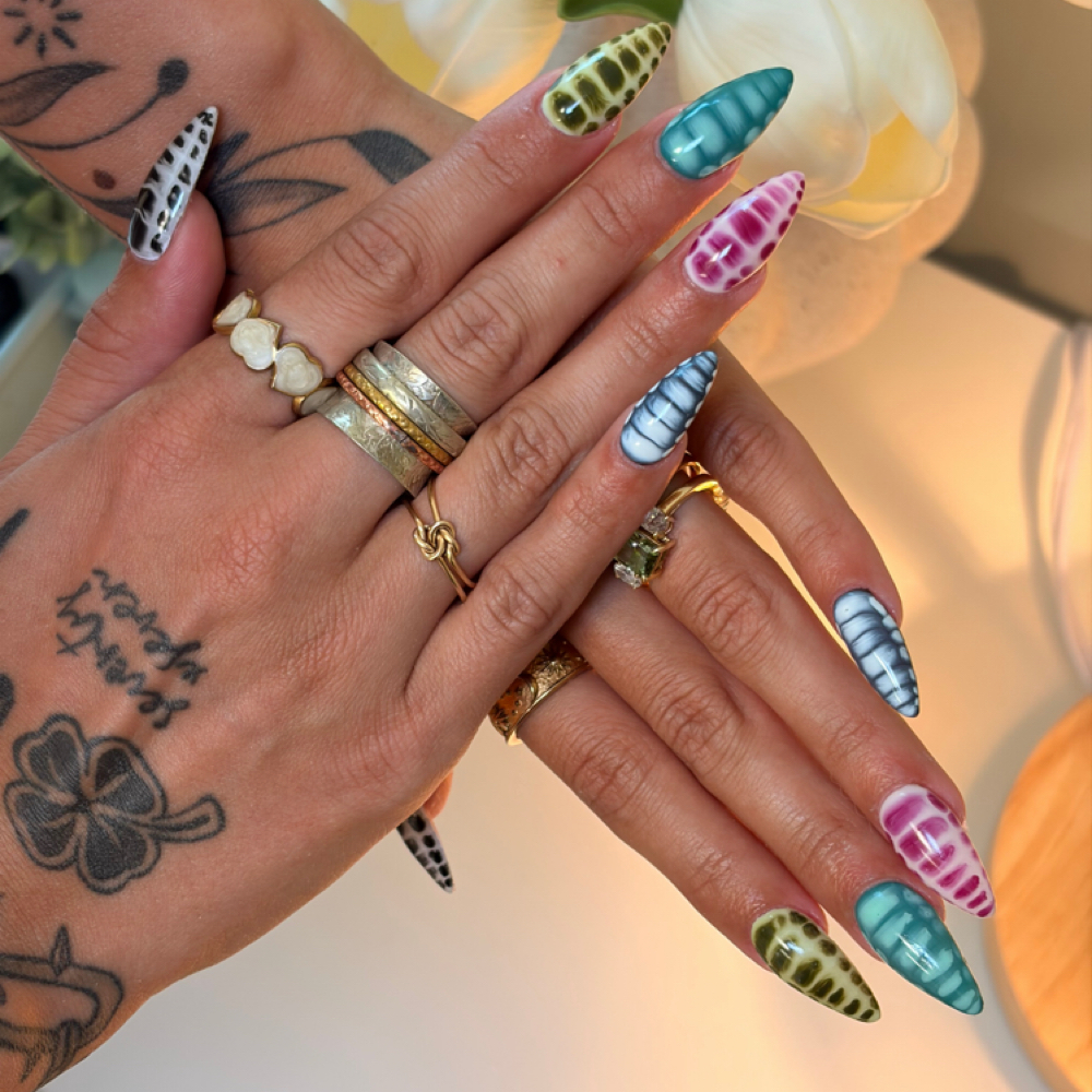 Acrylic Nails at Beauty Glam LLC in Morehead City, NC