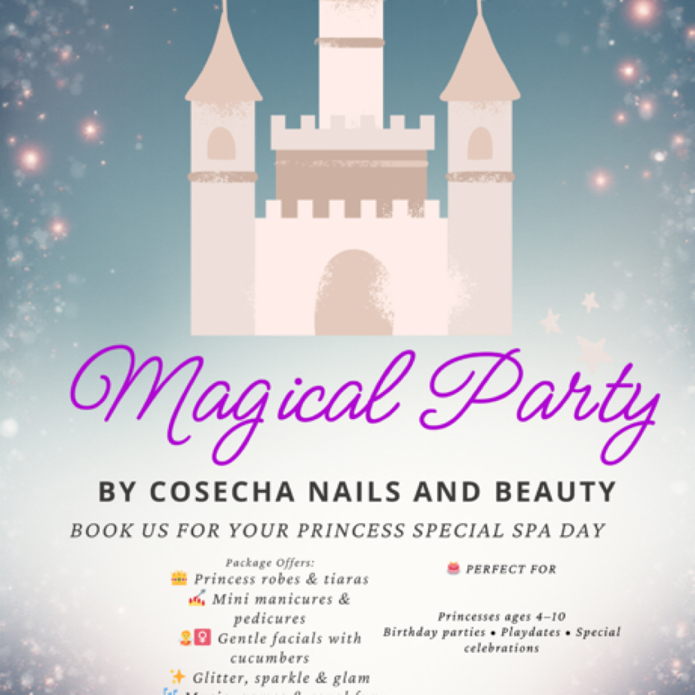 Birthday Party Package at Cosecha nails and beauty in Haverhill, MA