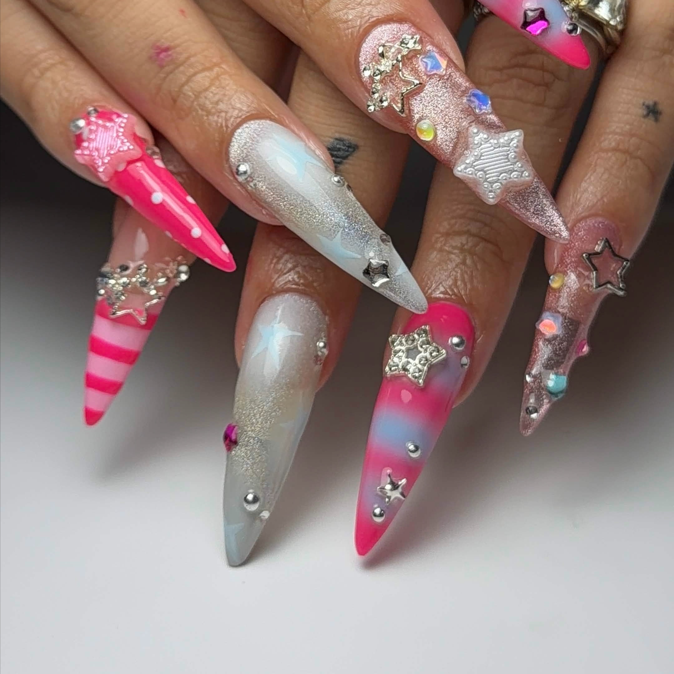 Gel Extension Manicure XL at Mariiposa Nails in Miami, FL