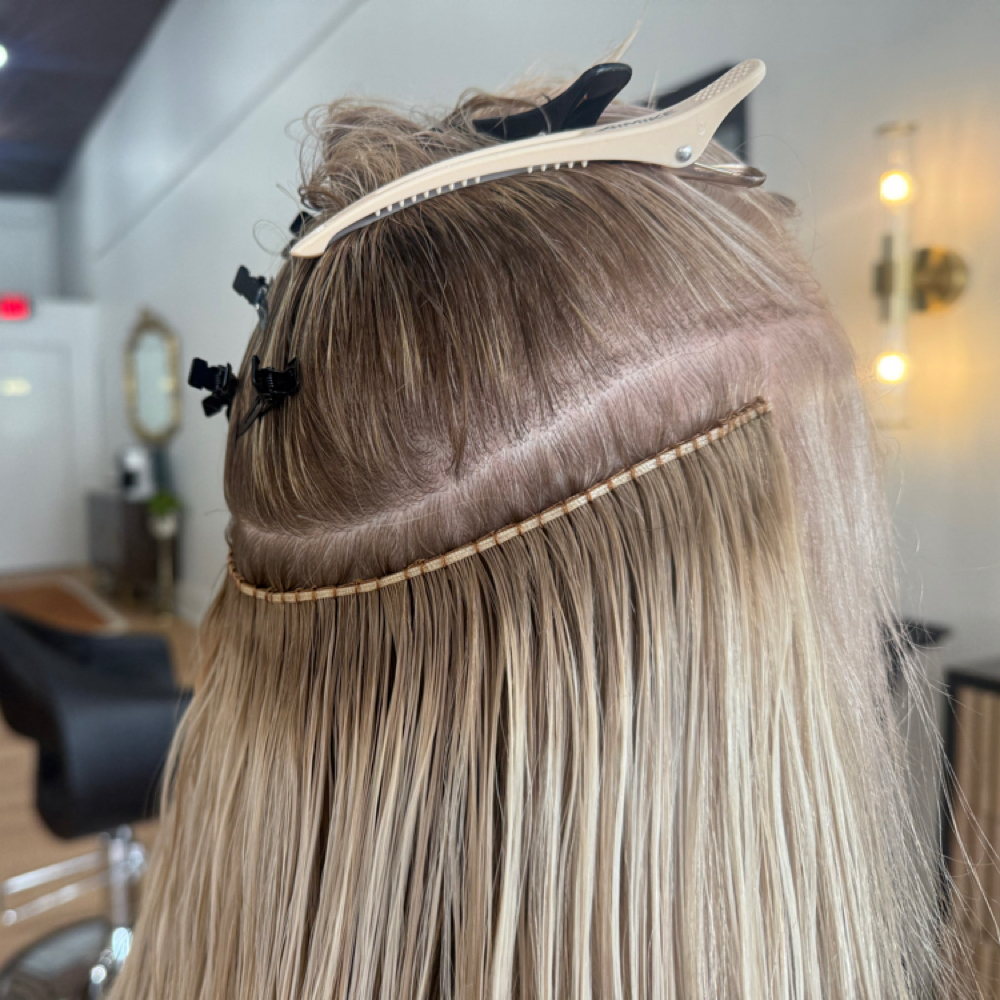 Extensions consult at Manes by Brookelyn in Troy, OH