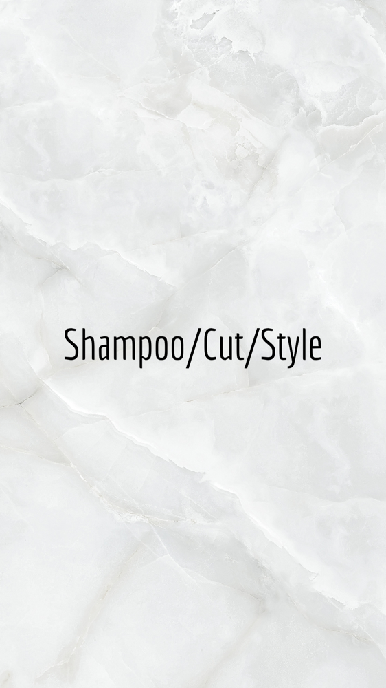 Shampoo/ Cut / Style