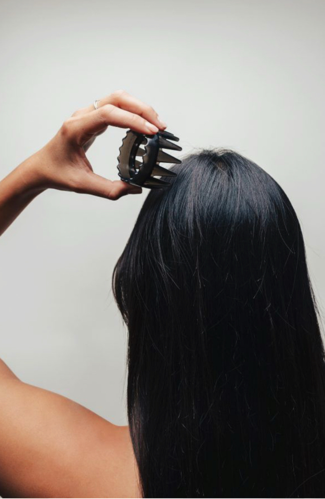 Lymphatic Scalp Massage