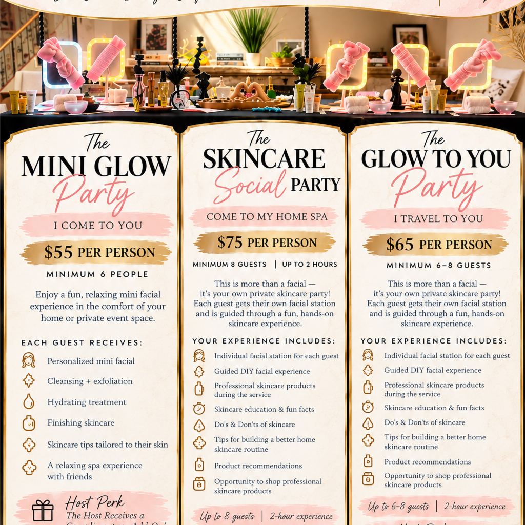 The Skincare Social Party! at Timeless Beauty by Bridget in Peoria, AZ