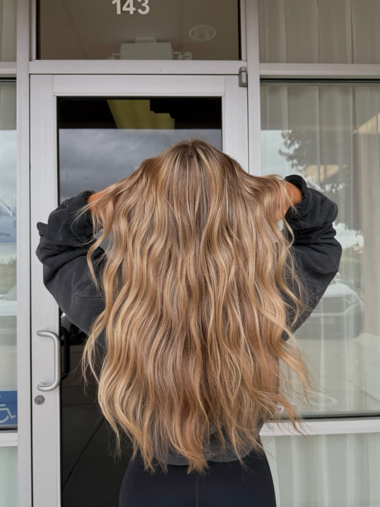 Partial Custom Color at Camryn  Stewart in Rocklin, CA