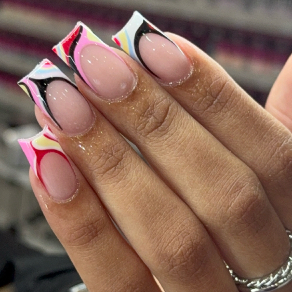 Short-Medium Full Set at NailsByMylinh in Sioux Falls, SD