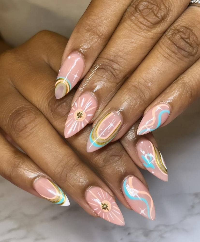 ADD ON 🎨  Detailed Nail Design