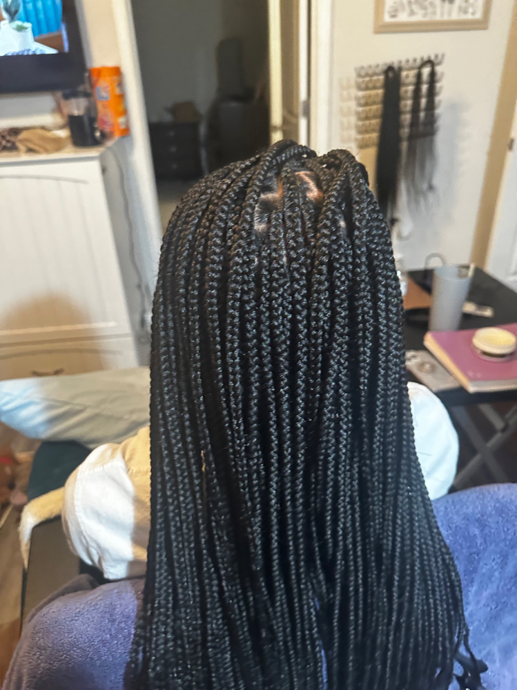 Small Knotless Braids