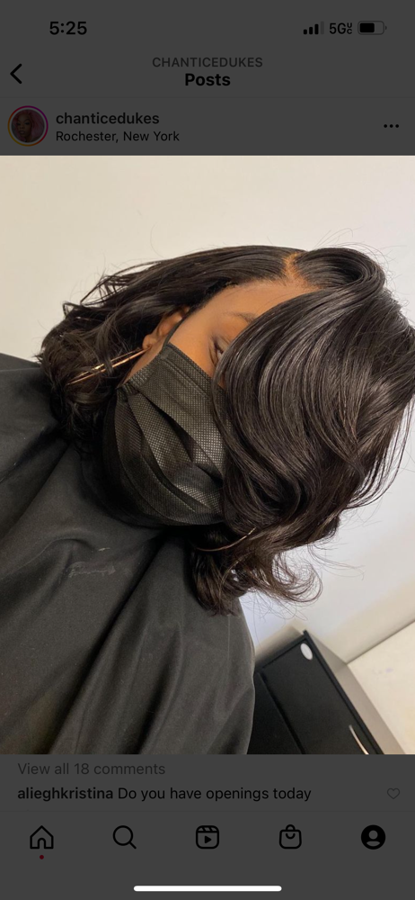 Basic Sew In at Chantice Dukes in Fredericksburg, VA