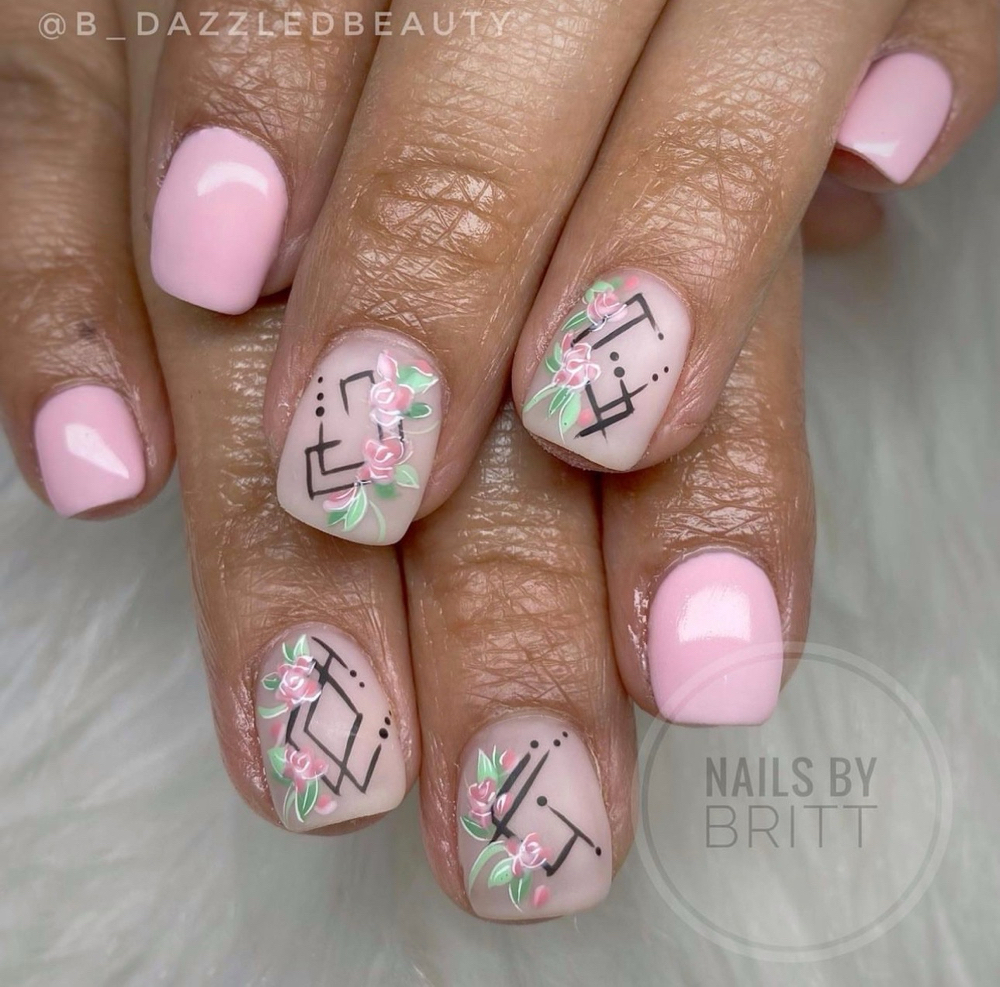 Short Builder Gel Manicure $55