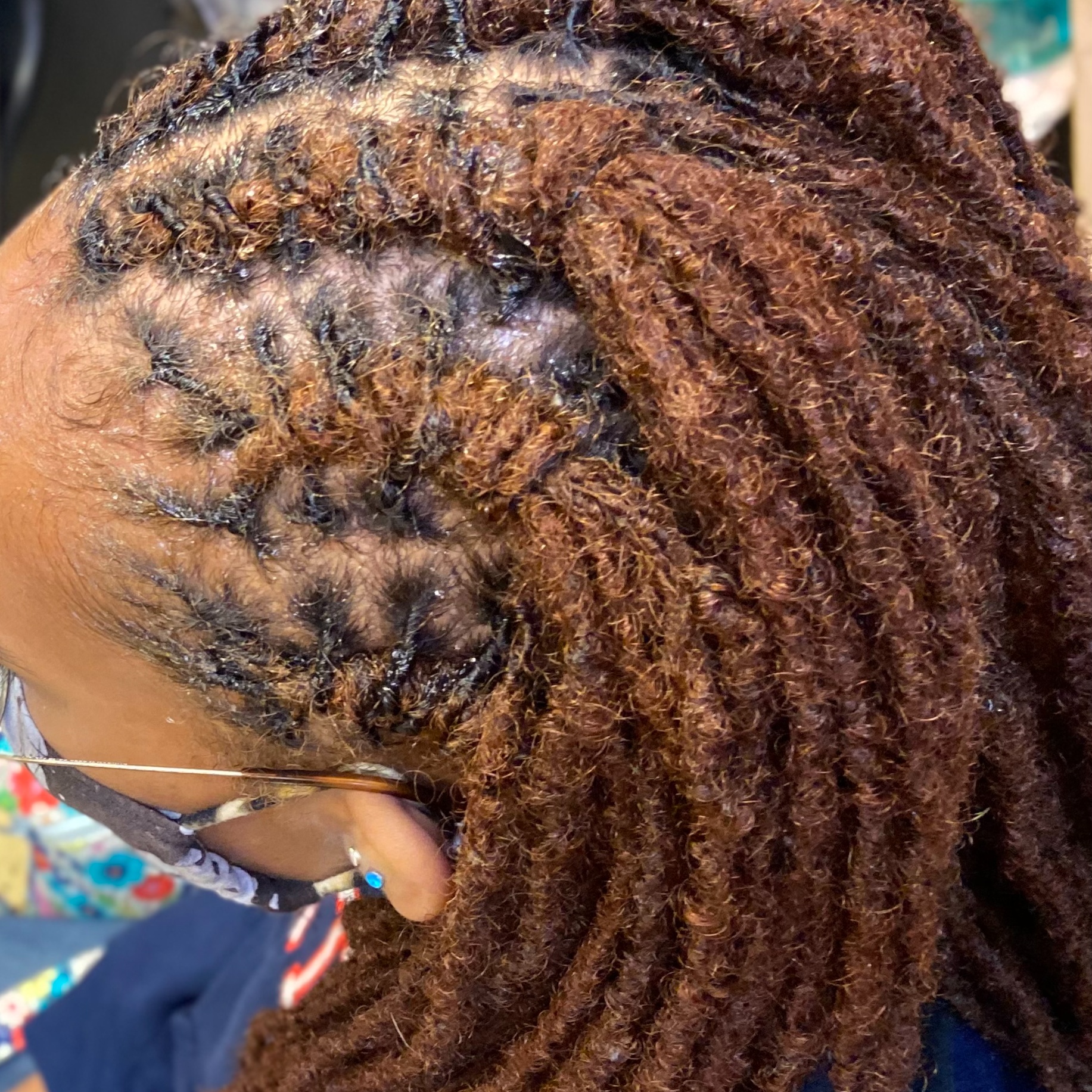 Loc Latching (Pencil to Small) at Beyond Essence and Beauty in Reynoldsburg, OH