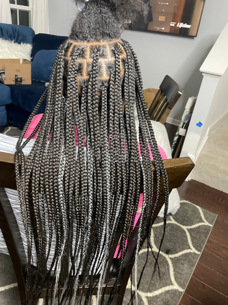 Mid-back Medium Knotless