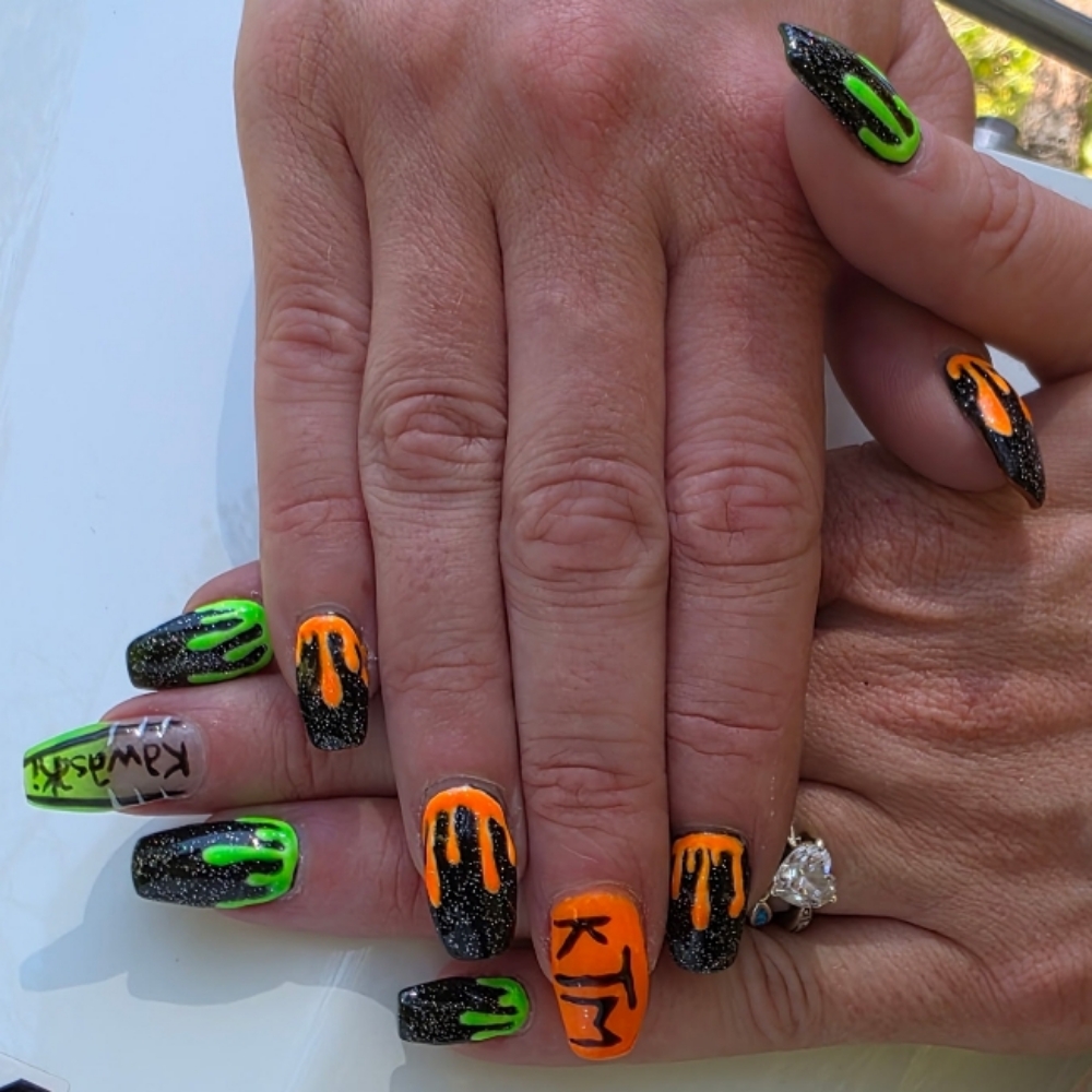 Luminary Fill with Gel Polish at LittleMissMos in Nampa, ID