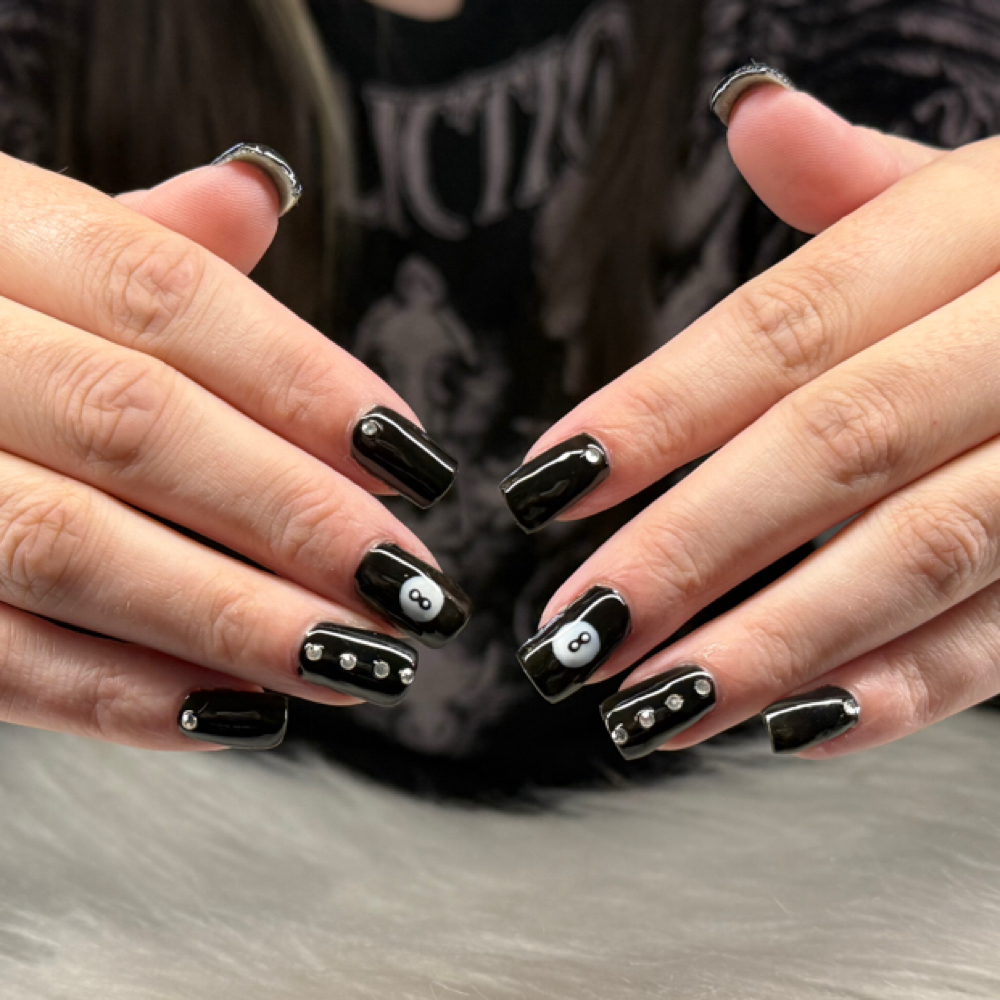 Hema Free Gel Extensions Fill at Painted.by.kay in Mount Vernon, OH