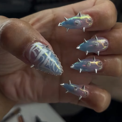 Hand-Painted Art at Gloss Haus (Formally Westgate Nails) in Glendale, AZ