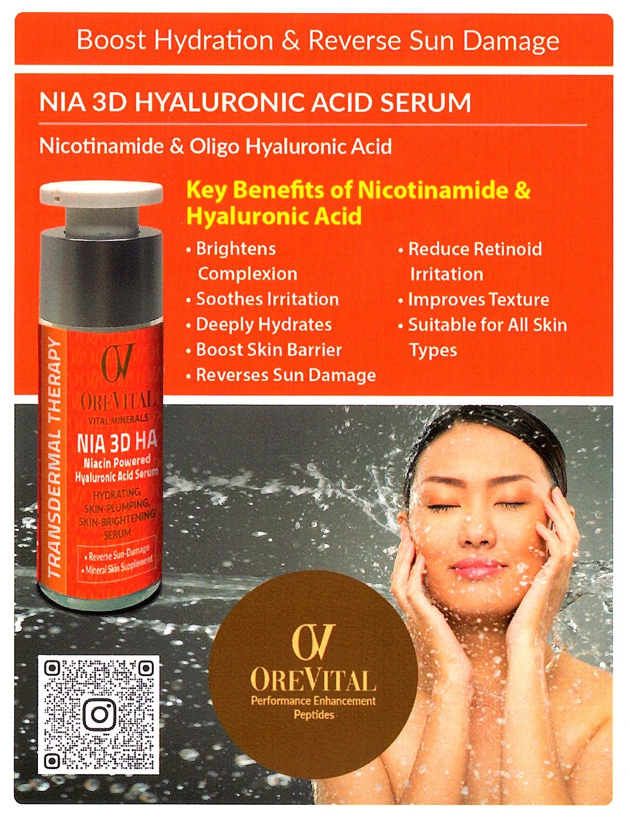 NIA 3D HA Niacin Powered