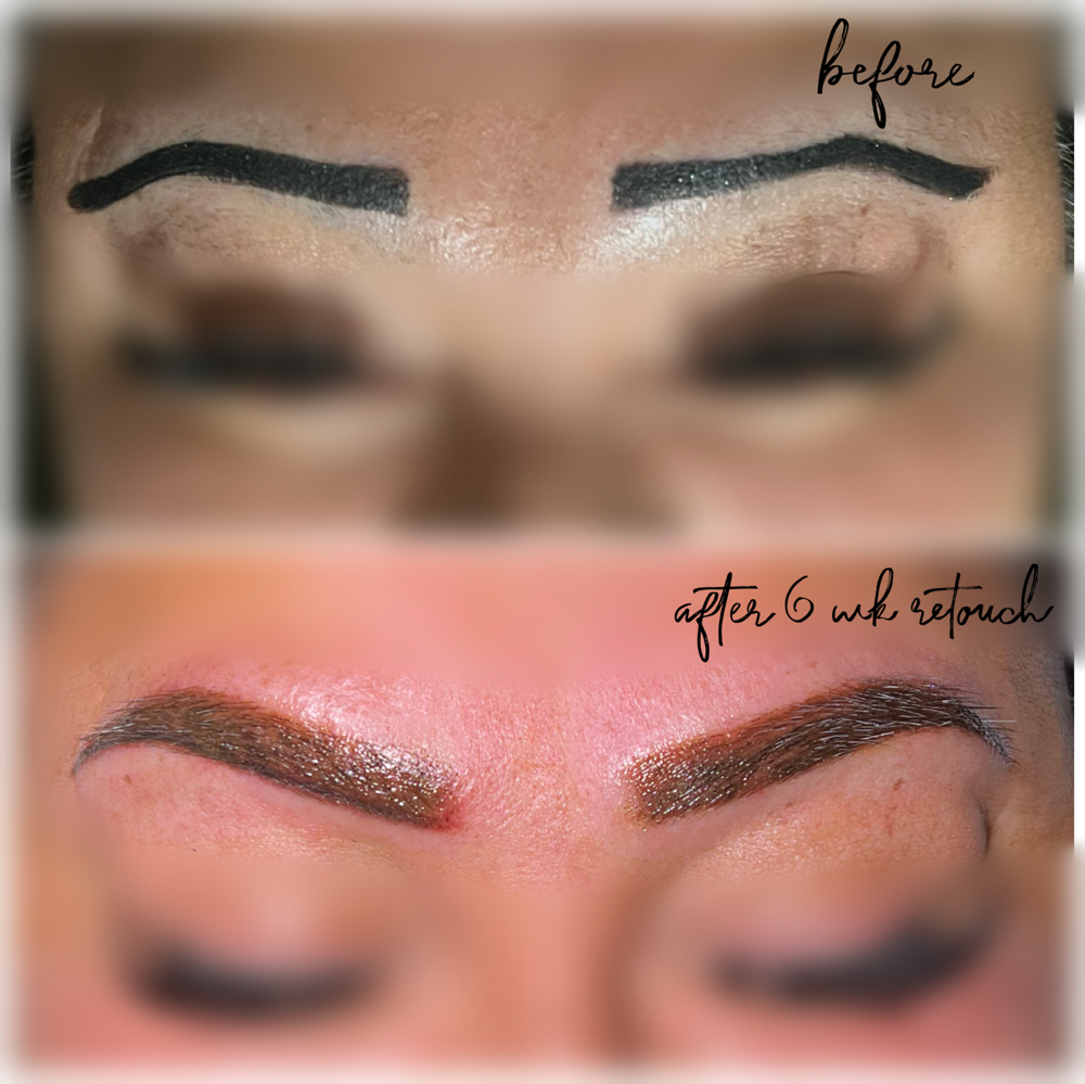 Ombre’ Powder Brow Permanent Makeup