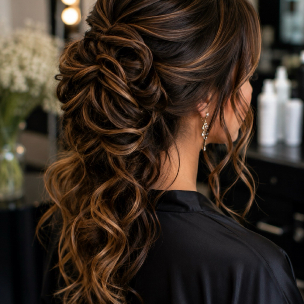 LONG UPDO at Studio 306 in South Pittsburg, TN