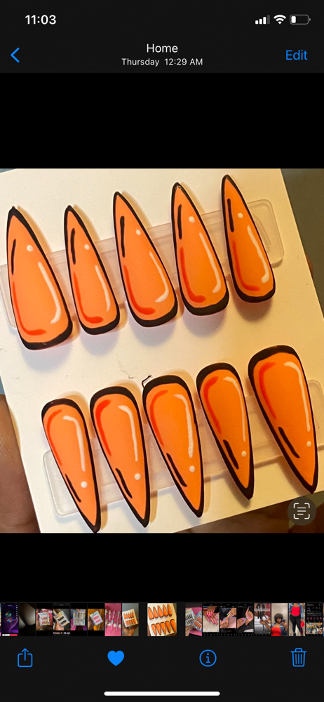 Gel Press on Set