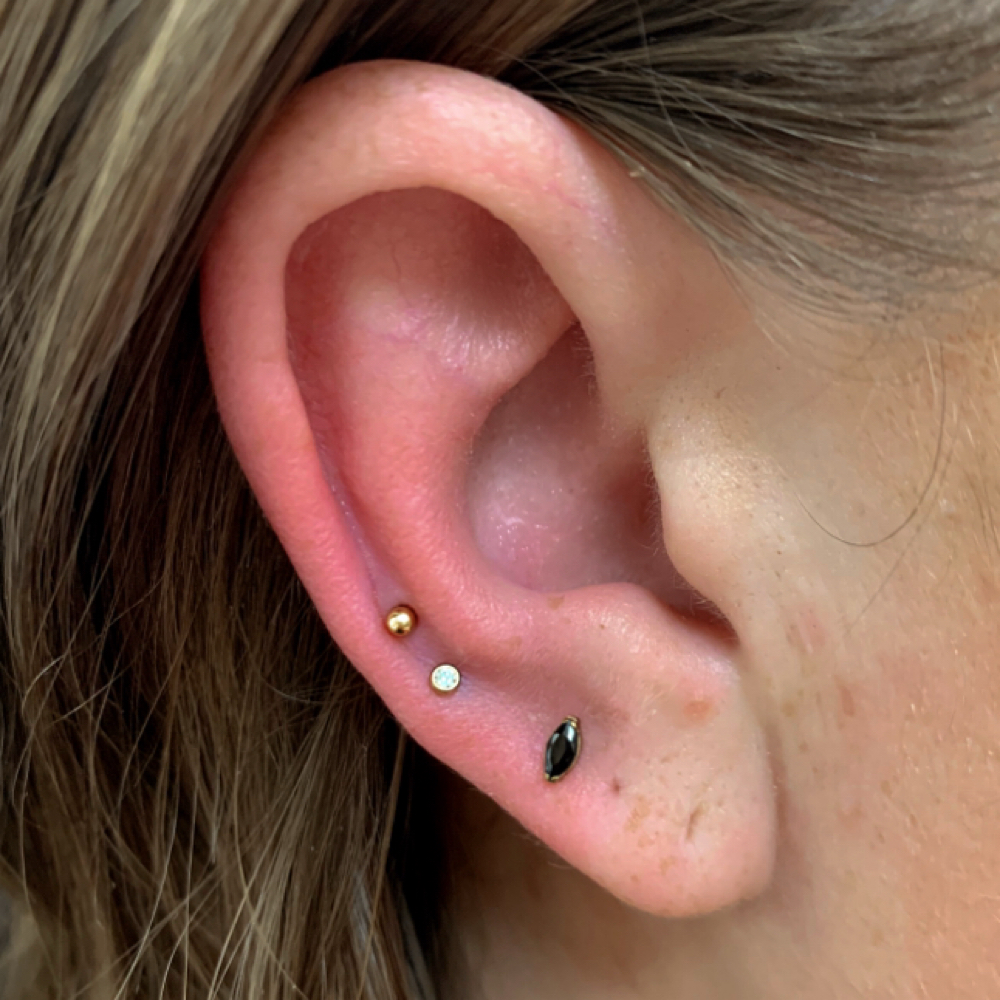 Double Helix at Monarch Piercing Studio in Logan, UT