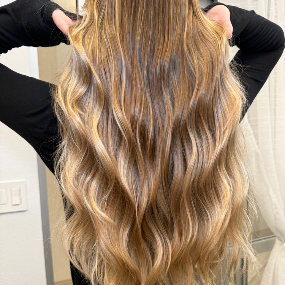 BALAYAGE + TONER at Erika Hair Design in Oak Brook, IL