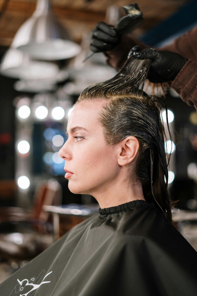 Full Head All Over Color + Haircut