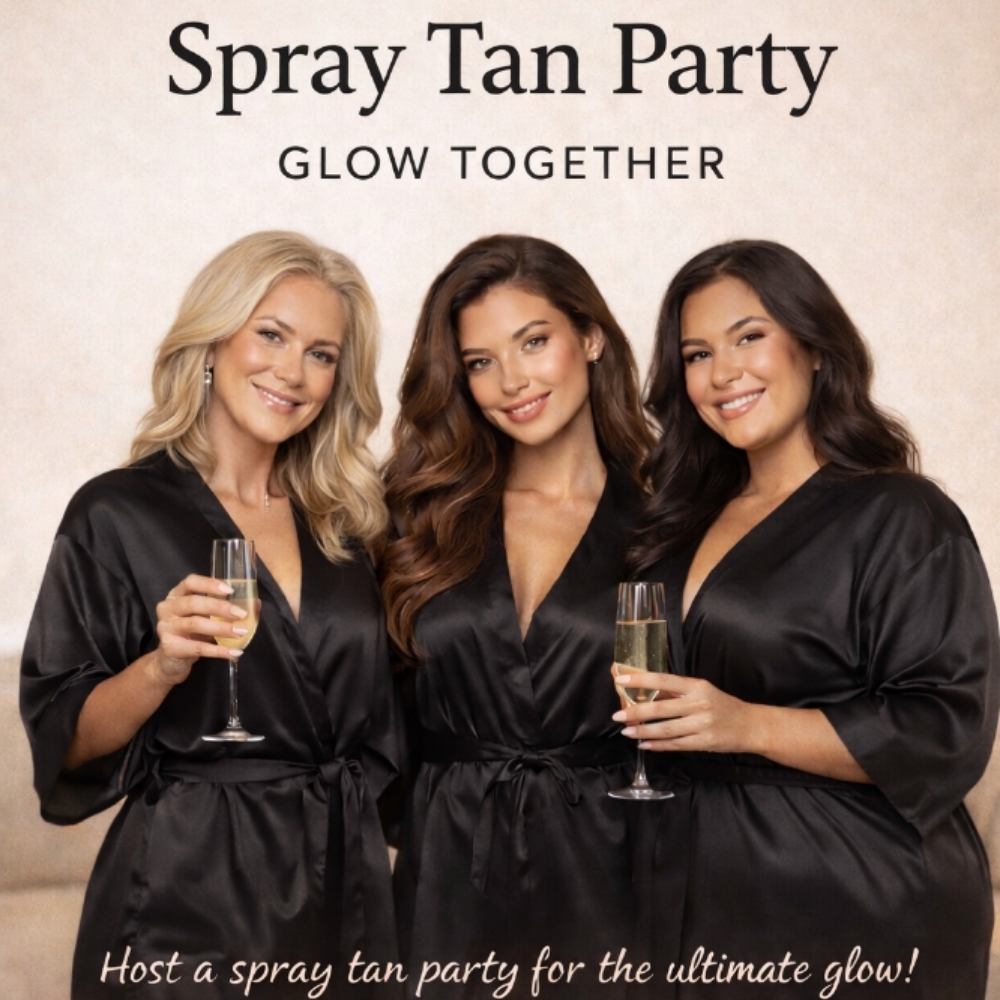 Sip & Spray Private Party at Sunless LUXE in Shenandoah, IA