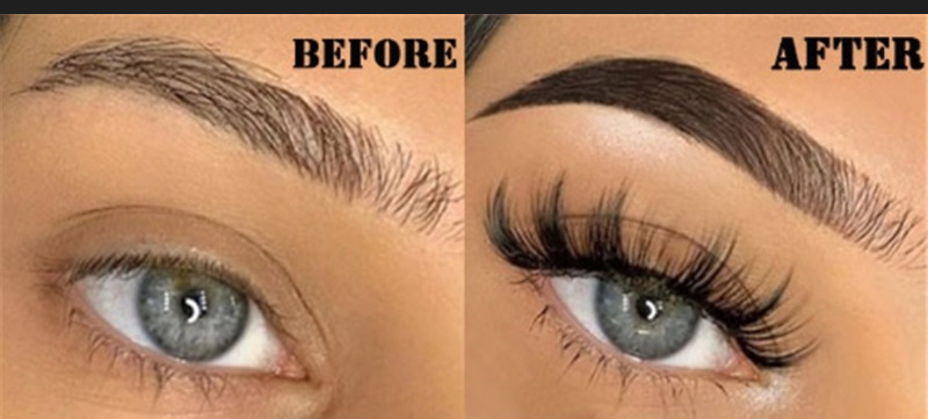 Lash and brow tinting
