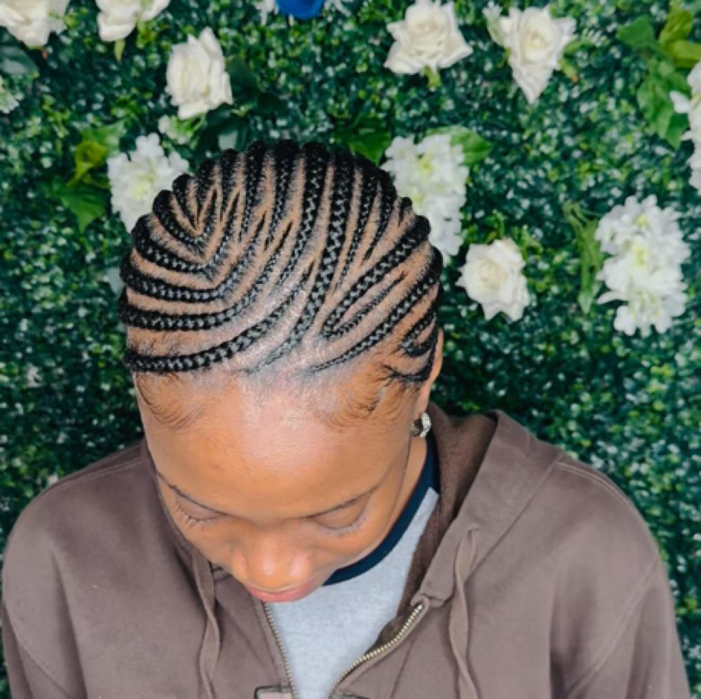 Cornrows Feed In at Kadihairsalon in Rockville, MD