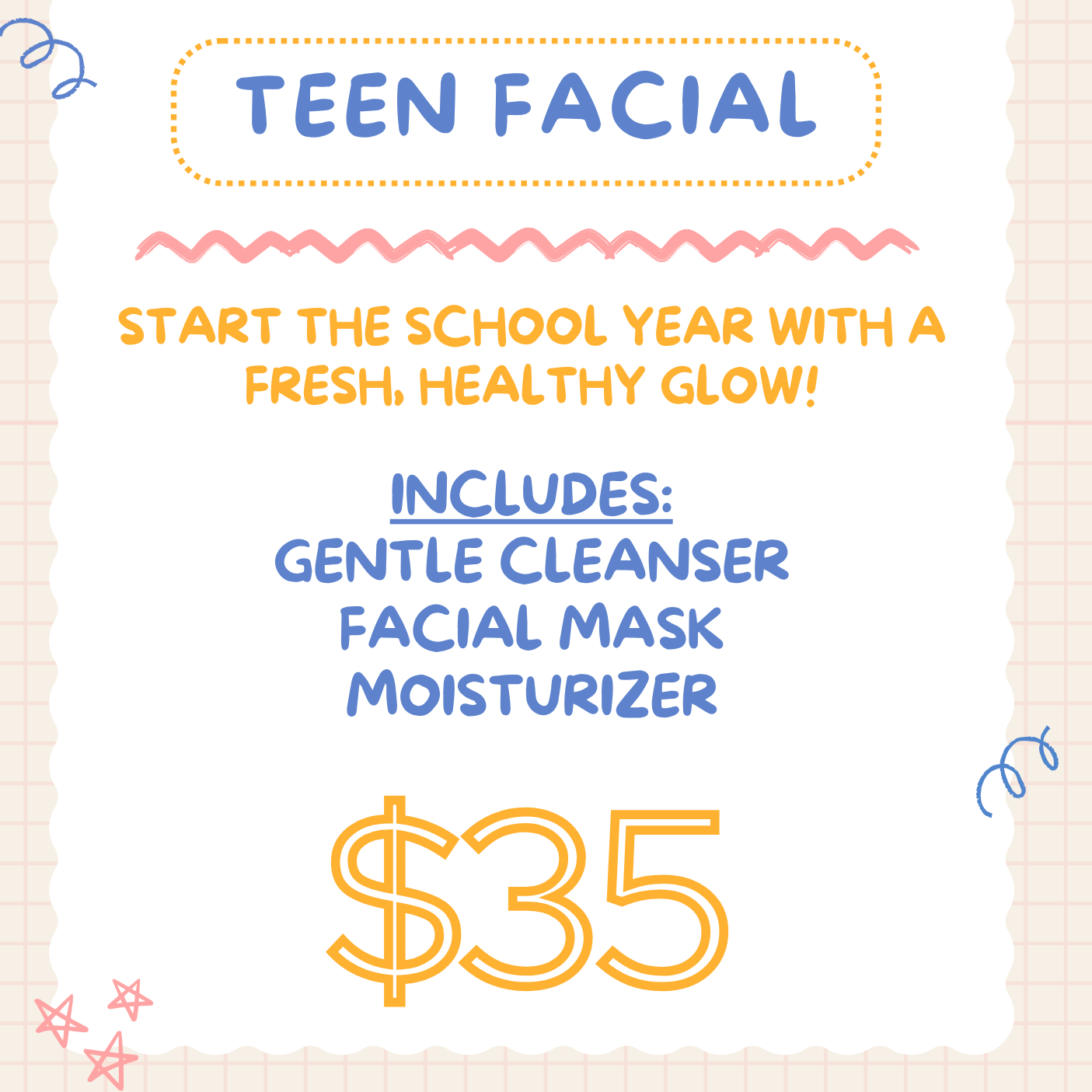 Teen Facial at Cox Clinic & Aesthetics in Antlers, OK
