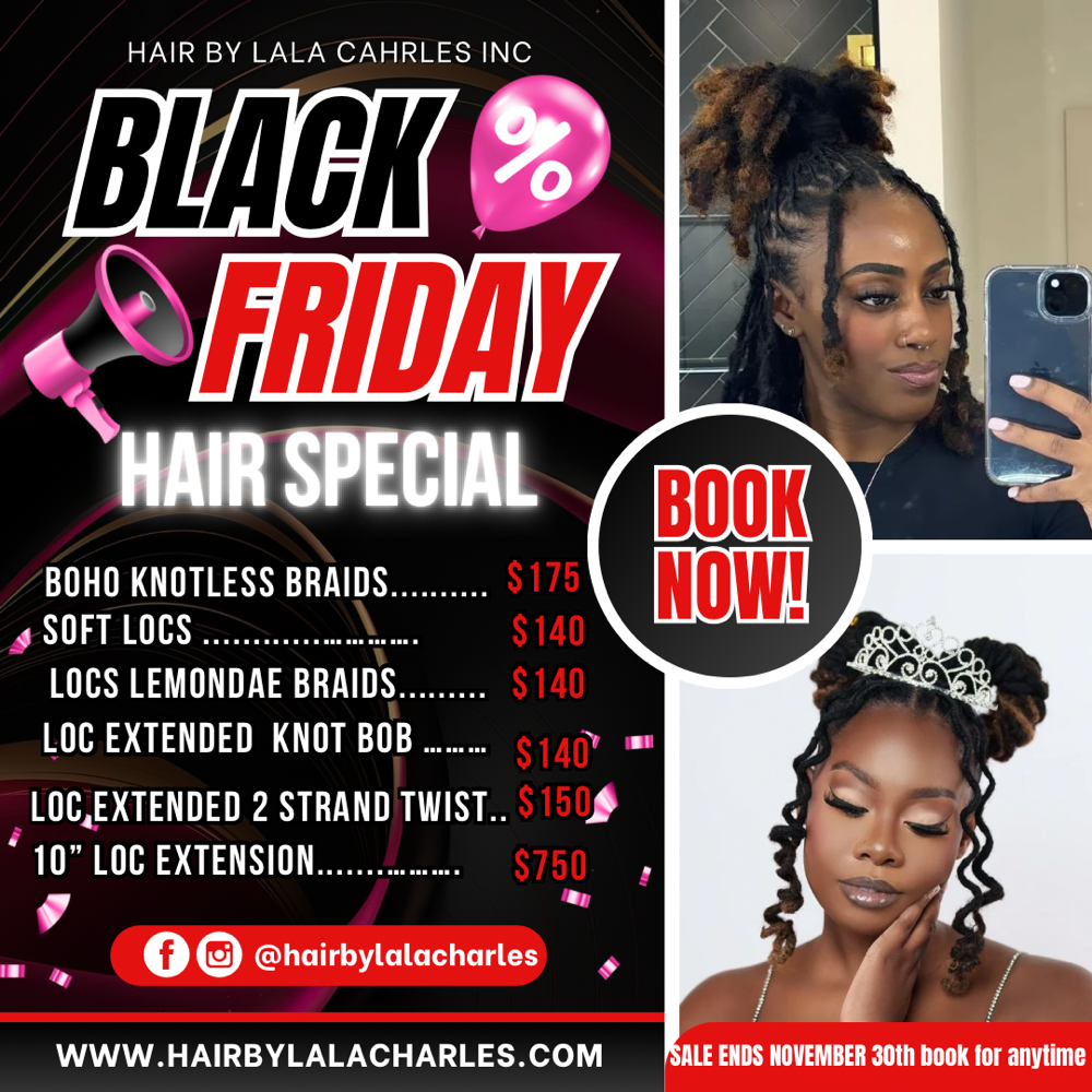 LOCS LEMONDAE BRAIDS - SALE