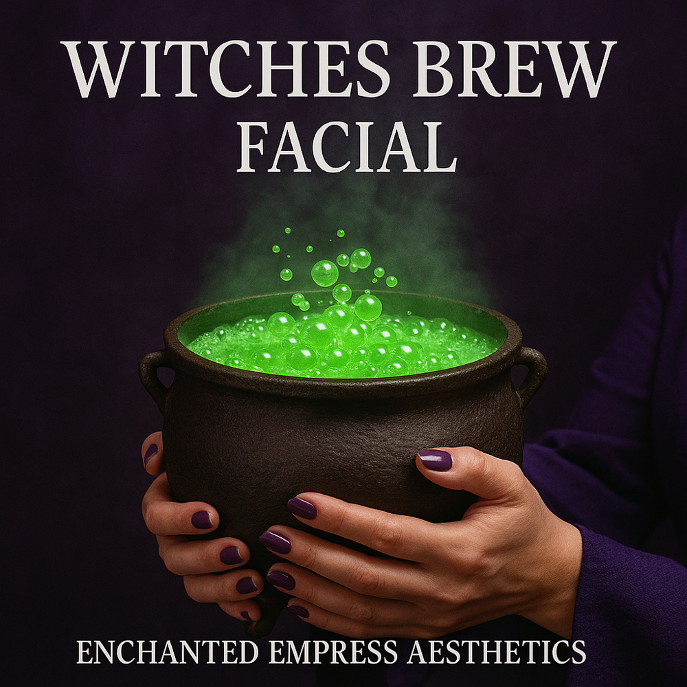 WITCHES BREW FACIAL🔮🧙🏻 at Enchanted Empress Aesthetics in Lynnwood, WA