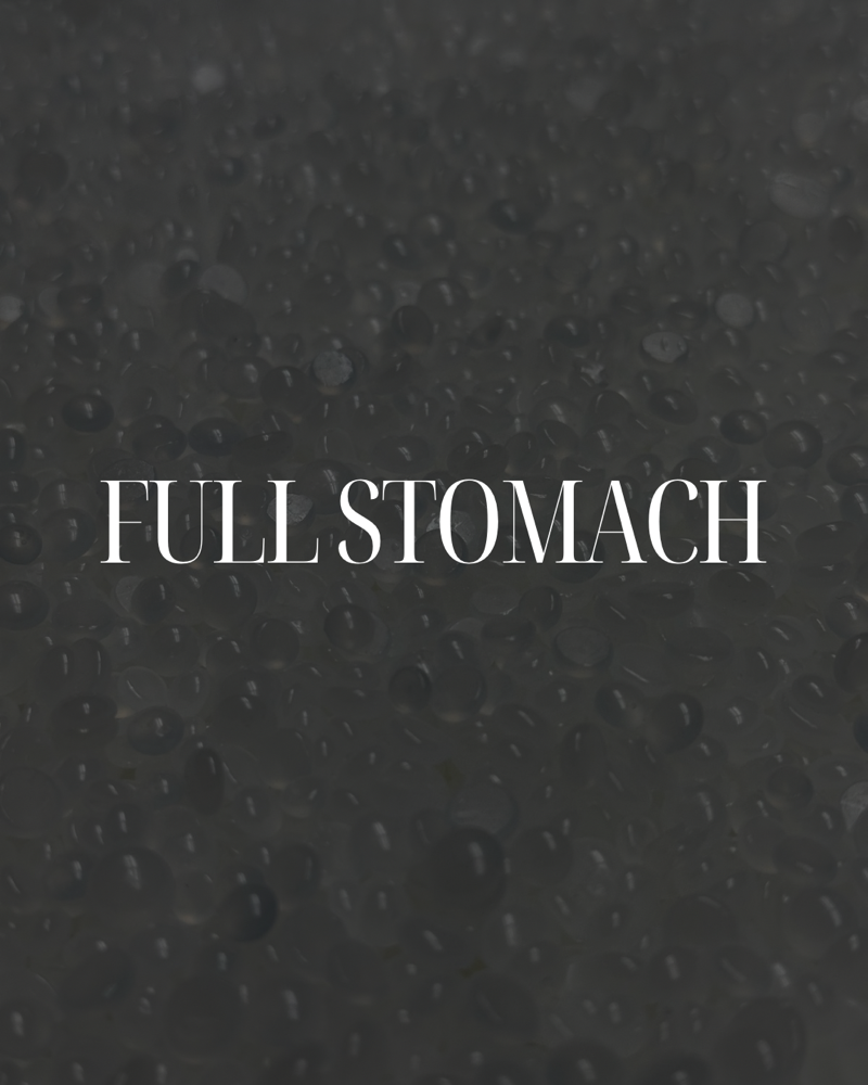 Full Stomach Wax