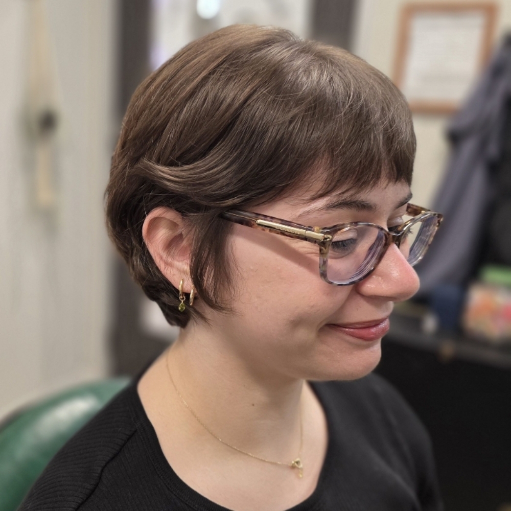 2 Long Layered Haircuts at Heather Marie Hair in Highland Village, TX