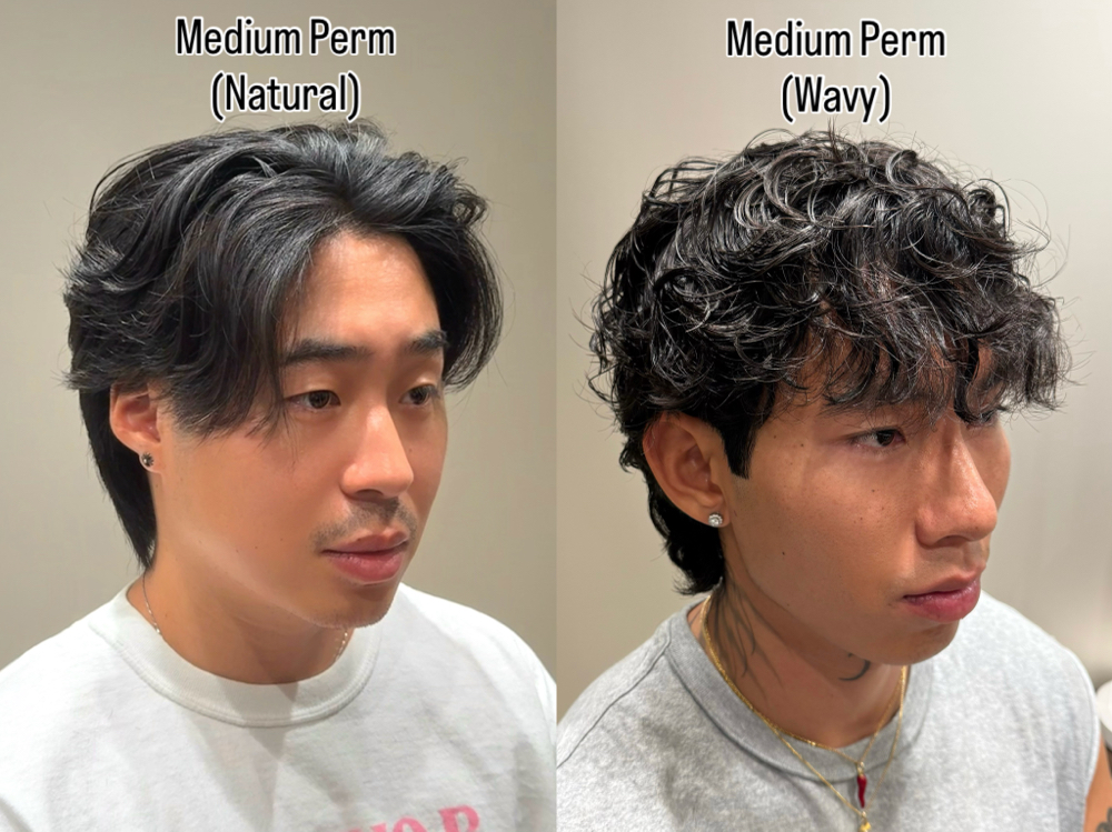 Hair Cut + Medium Perm