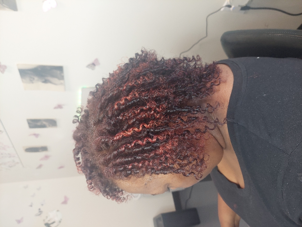 STRAW CURLS