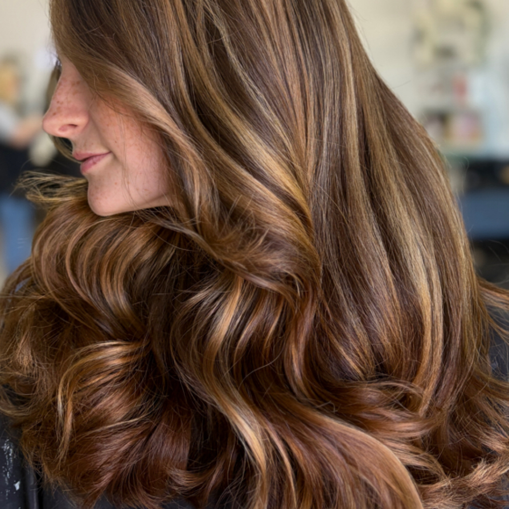 DIMENSIONAL COLOR + HAIRCUT PACKAGE at Hairbysweetcaroline in sulphur springs, TX