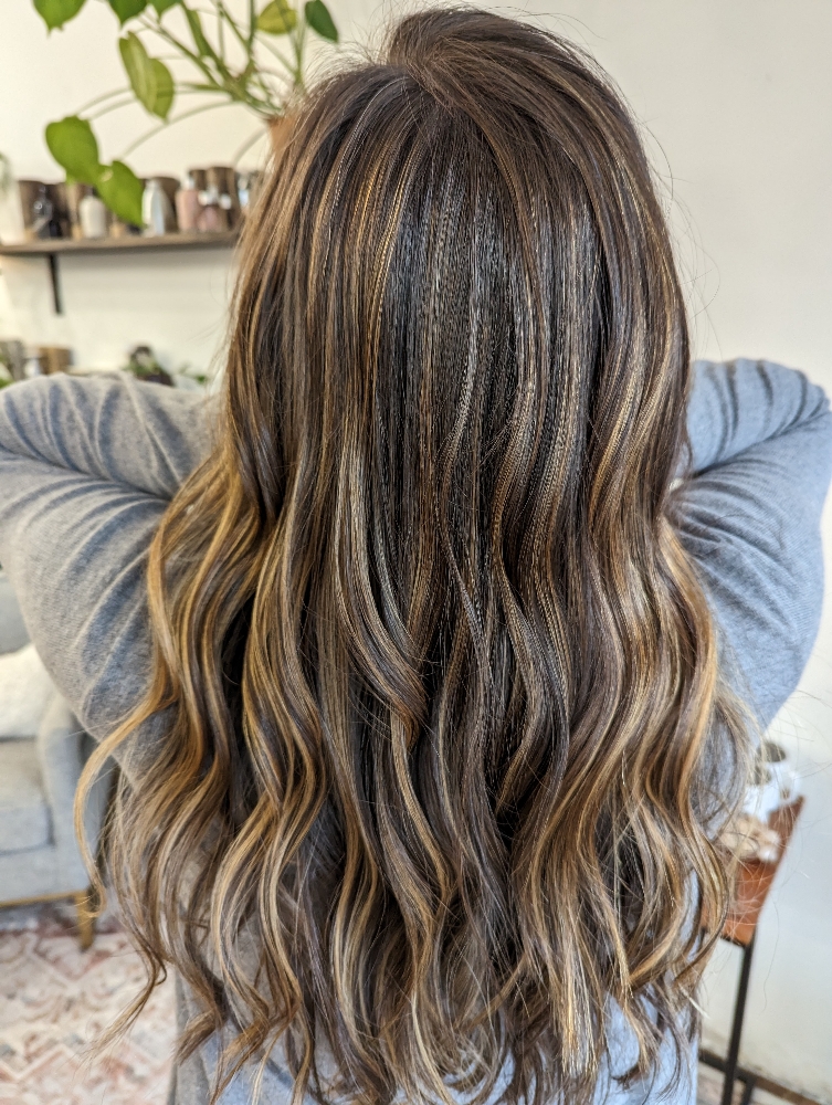 Partial Highlight + Root Touch Up