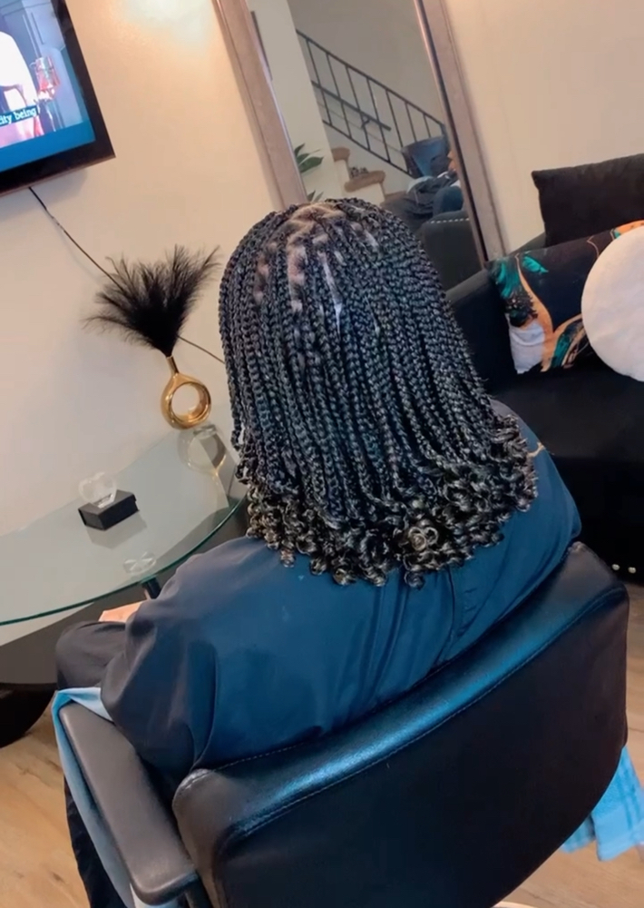 Bob Braids W/Curly Ends Or Boho